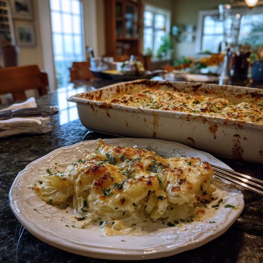 Low Carb Kohlrabi-Auflauf