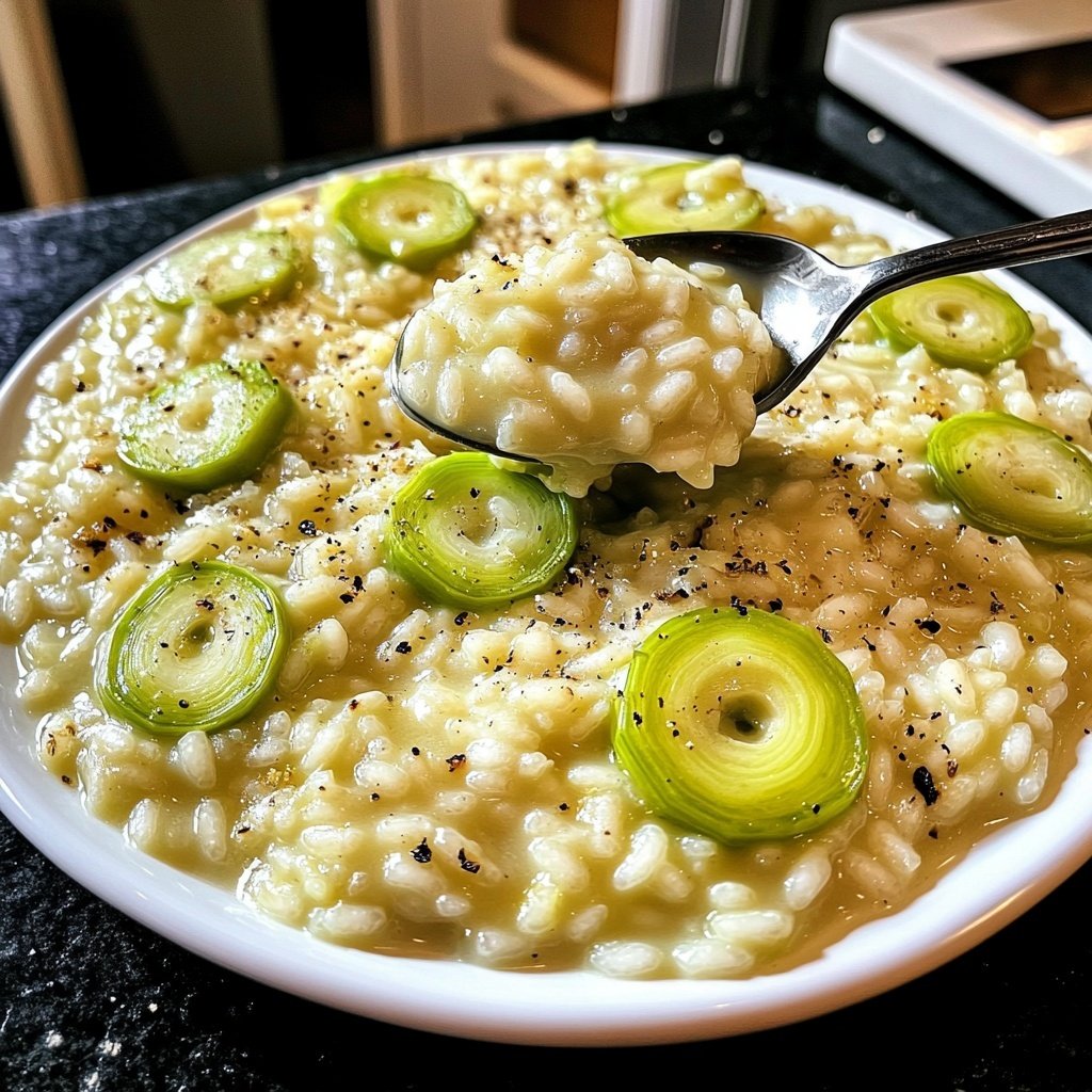 Risotto mit Lauch