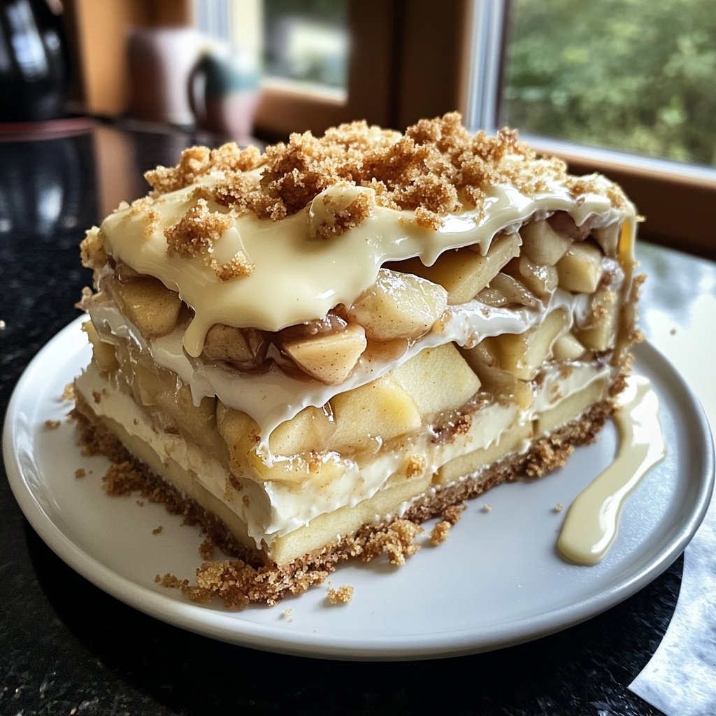 Bratapfel-Marzipan-Torte
