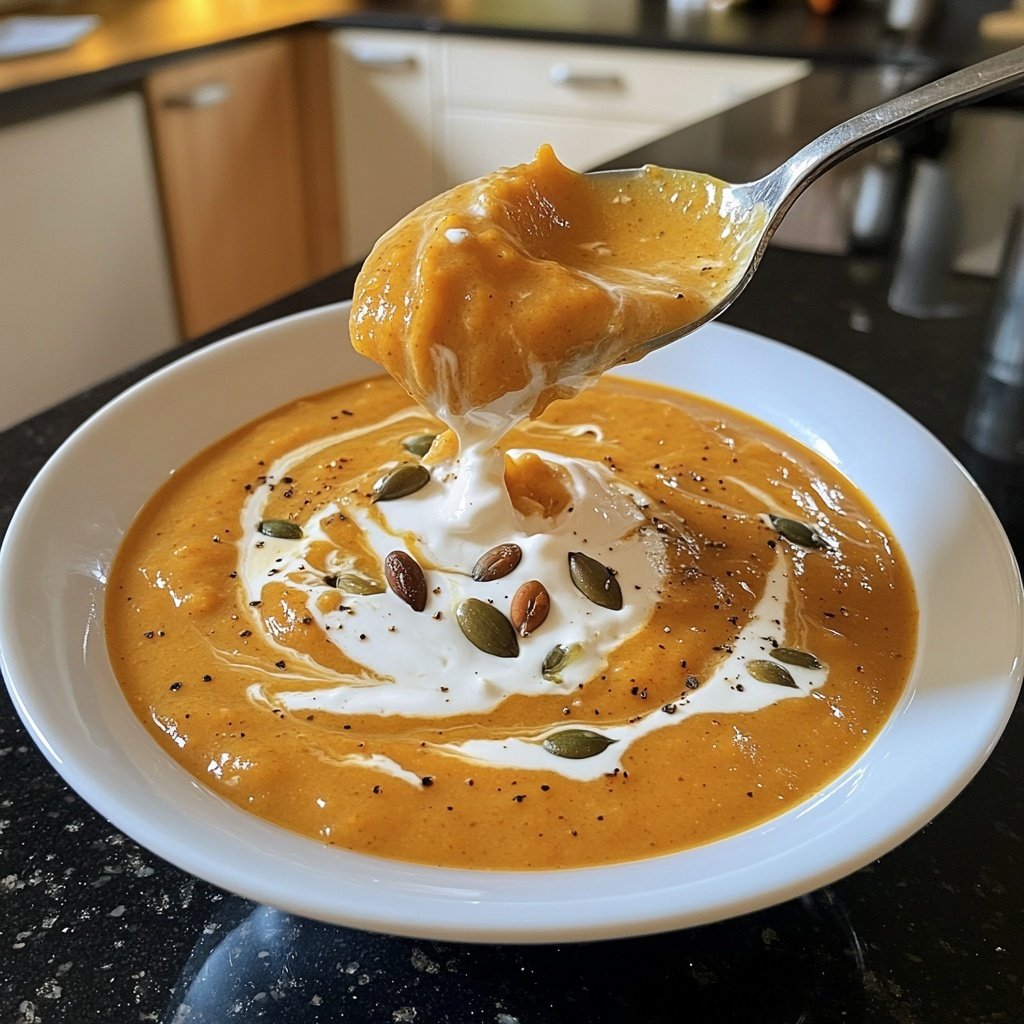 Kürbissuppe leicht bekömmlich