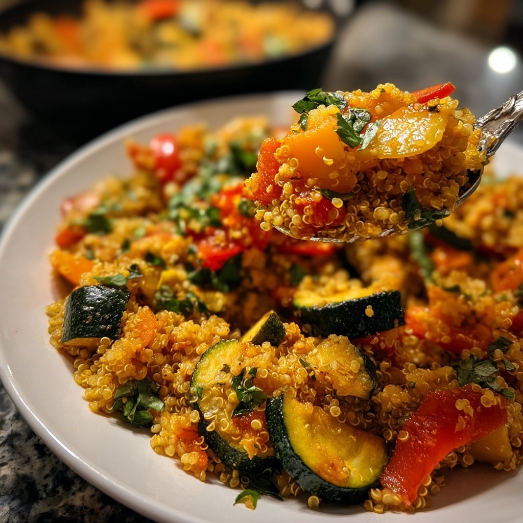 Quinoa-Gemüse-Pfanne