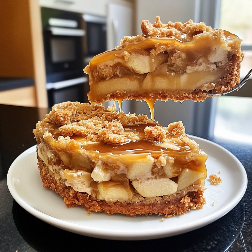 Apfeltorte mit Salzkaramell