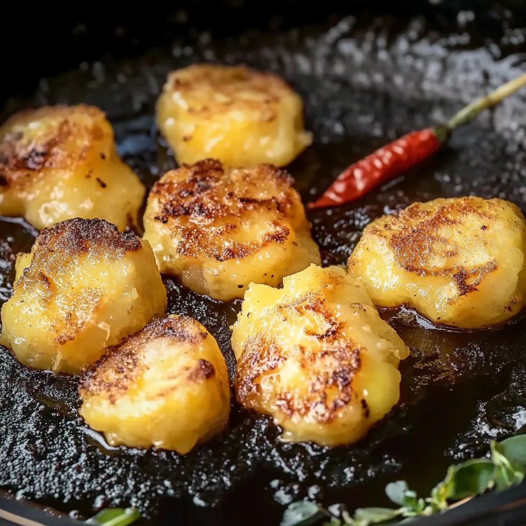 Einfache Kartoffelpuffer vom Grill