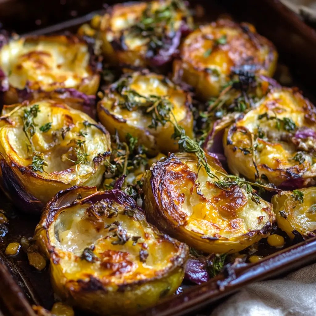 Herbstlicher Rosenkohl aus dem Backofen