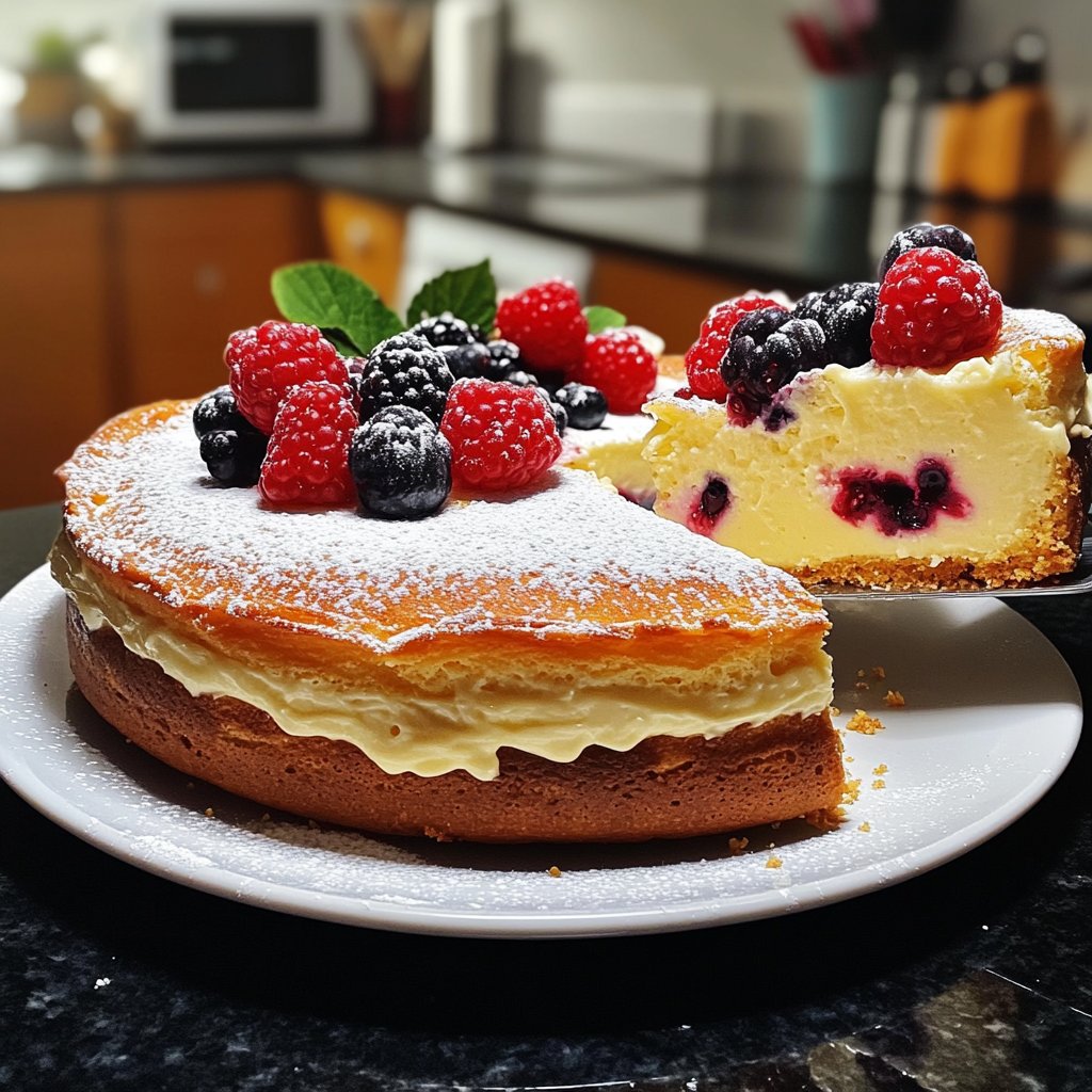 Käsekuchen cremig