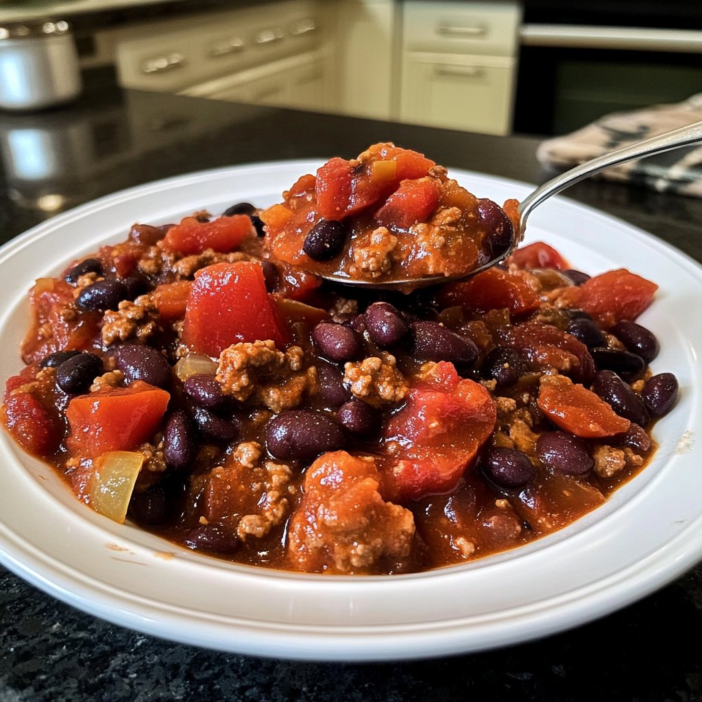 Chili sin Carne mit Tomaten