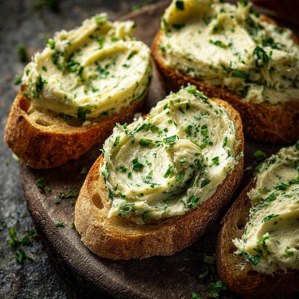 Knoblauch Kräuterbutter Für Grillabende
