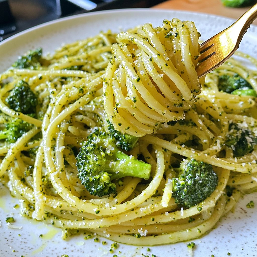 Pasta mit Brokkoli und Knoblauch
