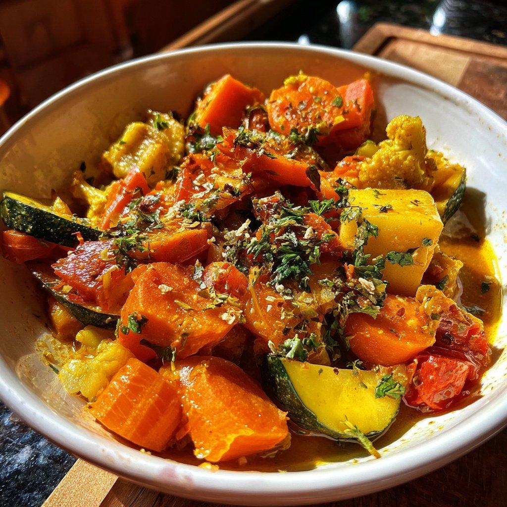 Kalorienarmes Gemüse Curry