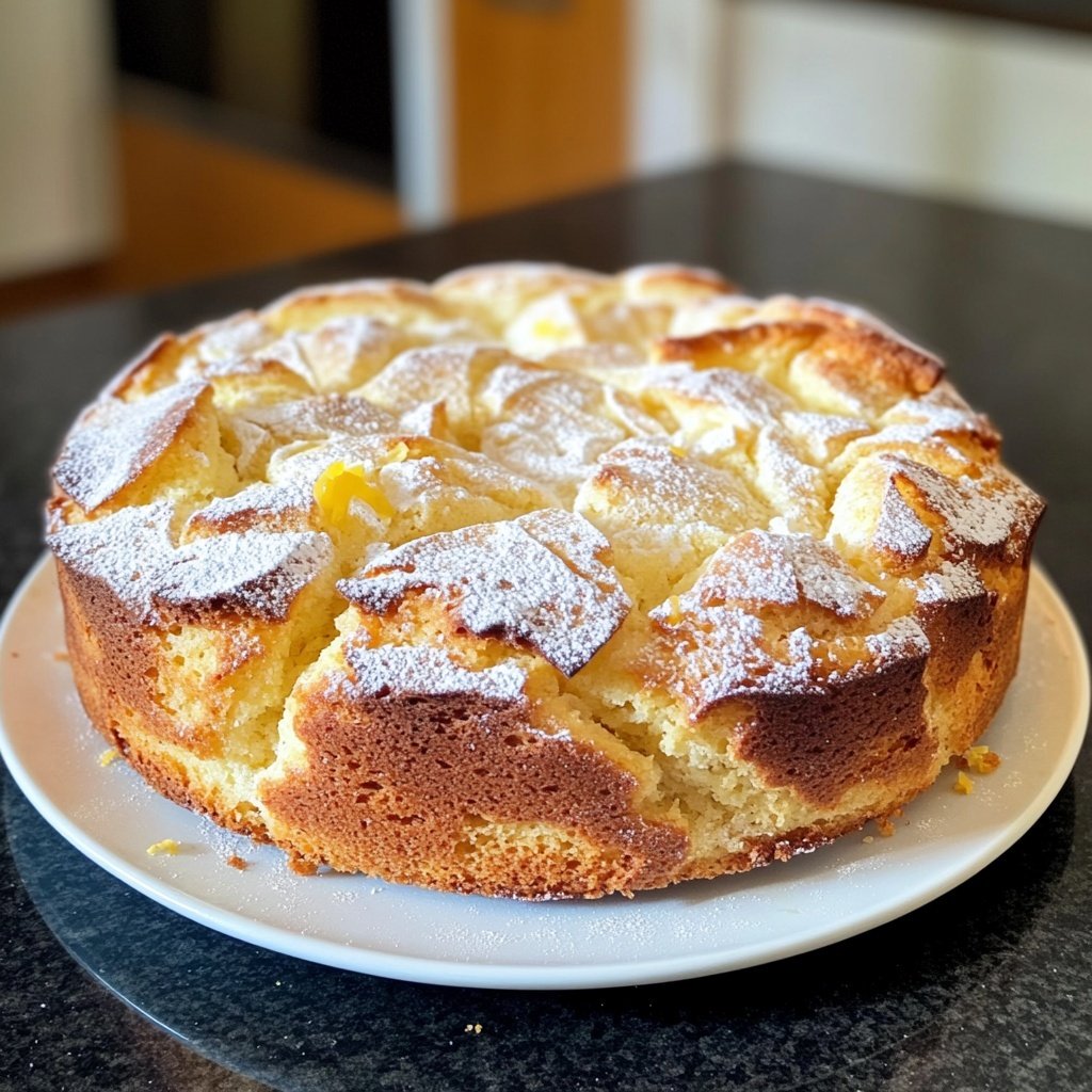 Zitronenkuchen ohne Butter