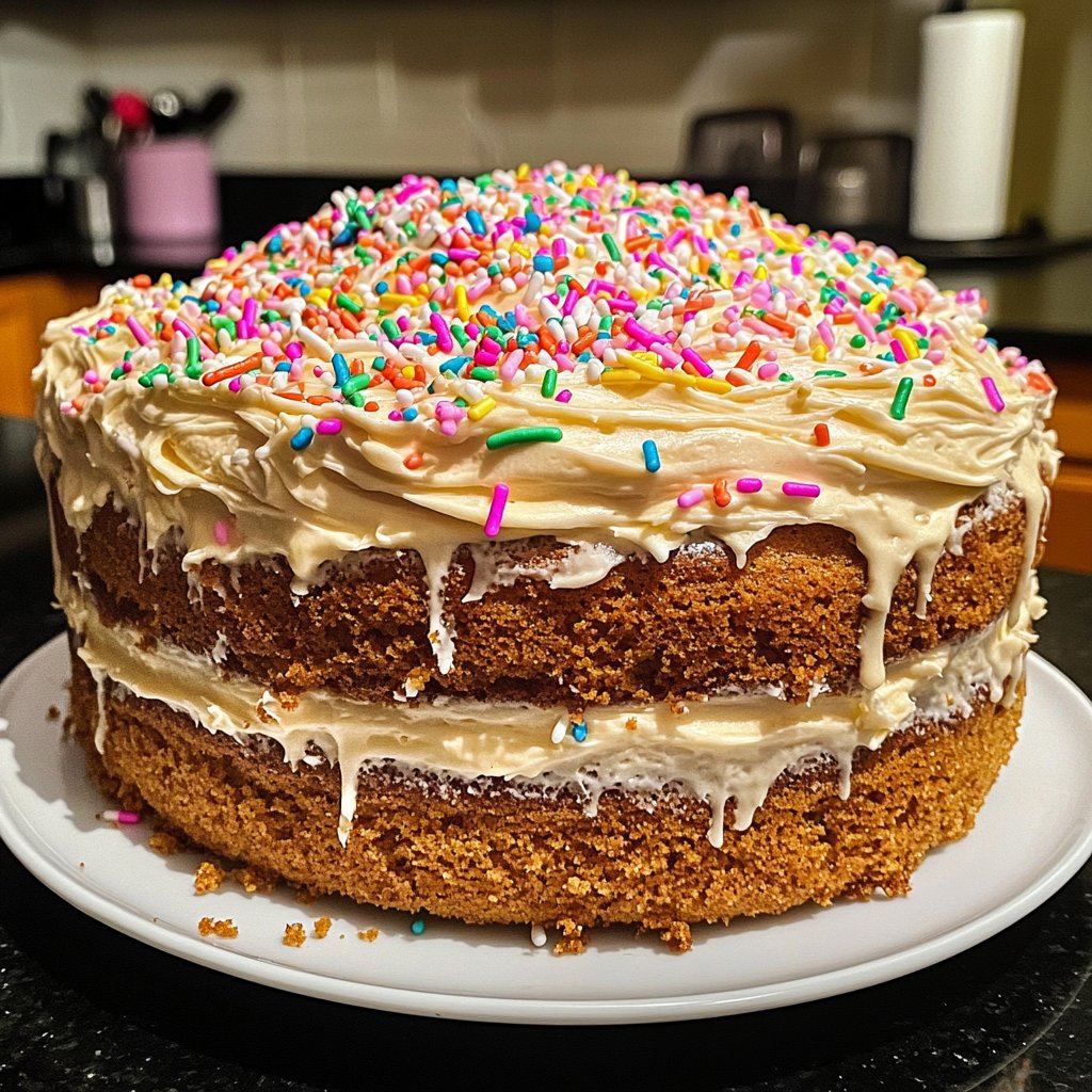 Geburtstagskuchen klassisch