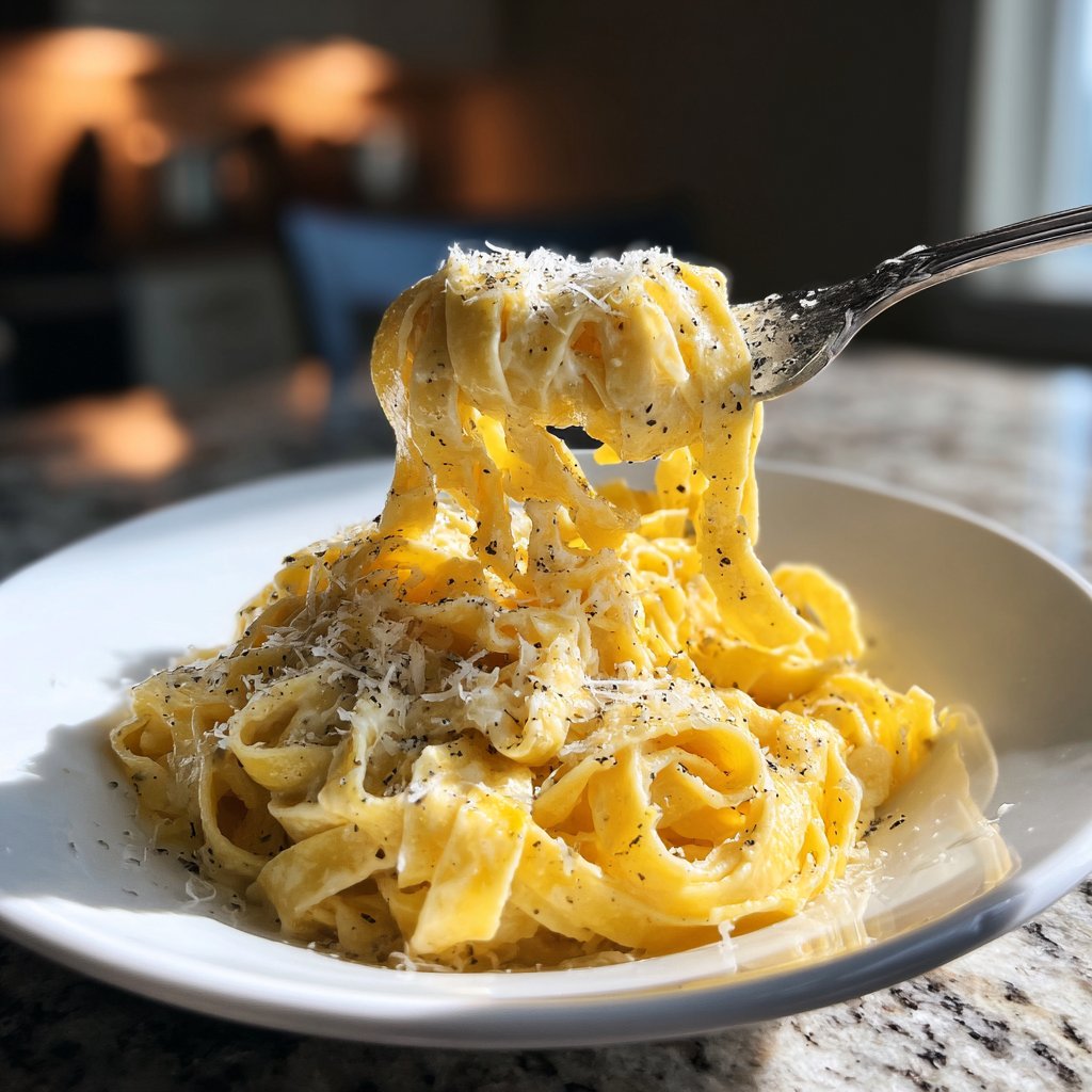 Tagliatelle mit Zitronencreme